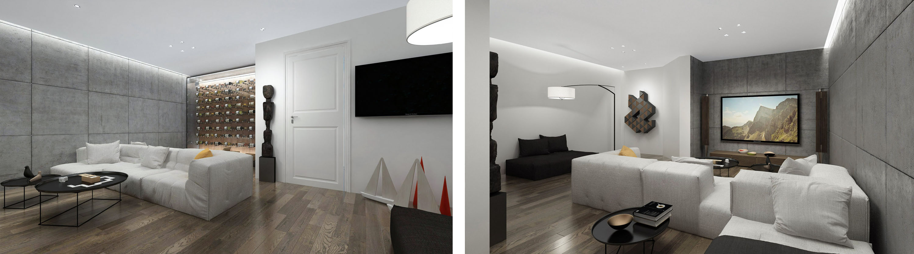 Dimitra Chrona 1291 Redpath Crescent Historic Residence in Montreal schema design redpath crescent westmount montreal interior design 3d visualization 18