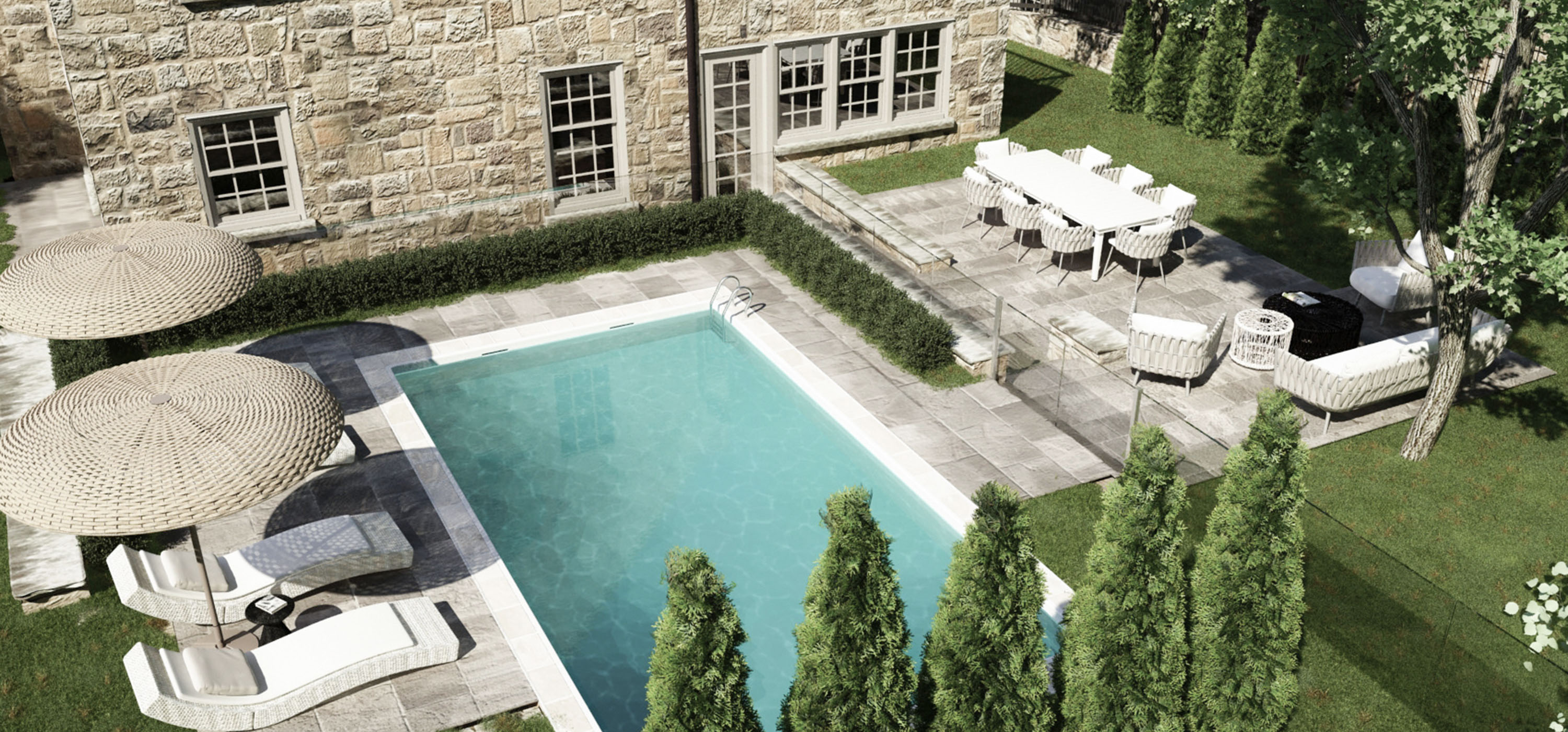 Dimitra Chrona 1291 Redpath Crescent Historic Residence in Montreal schema design redpath crescent westmount montreal interior design 3d visualization 2