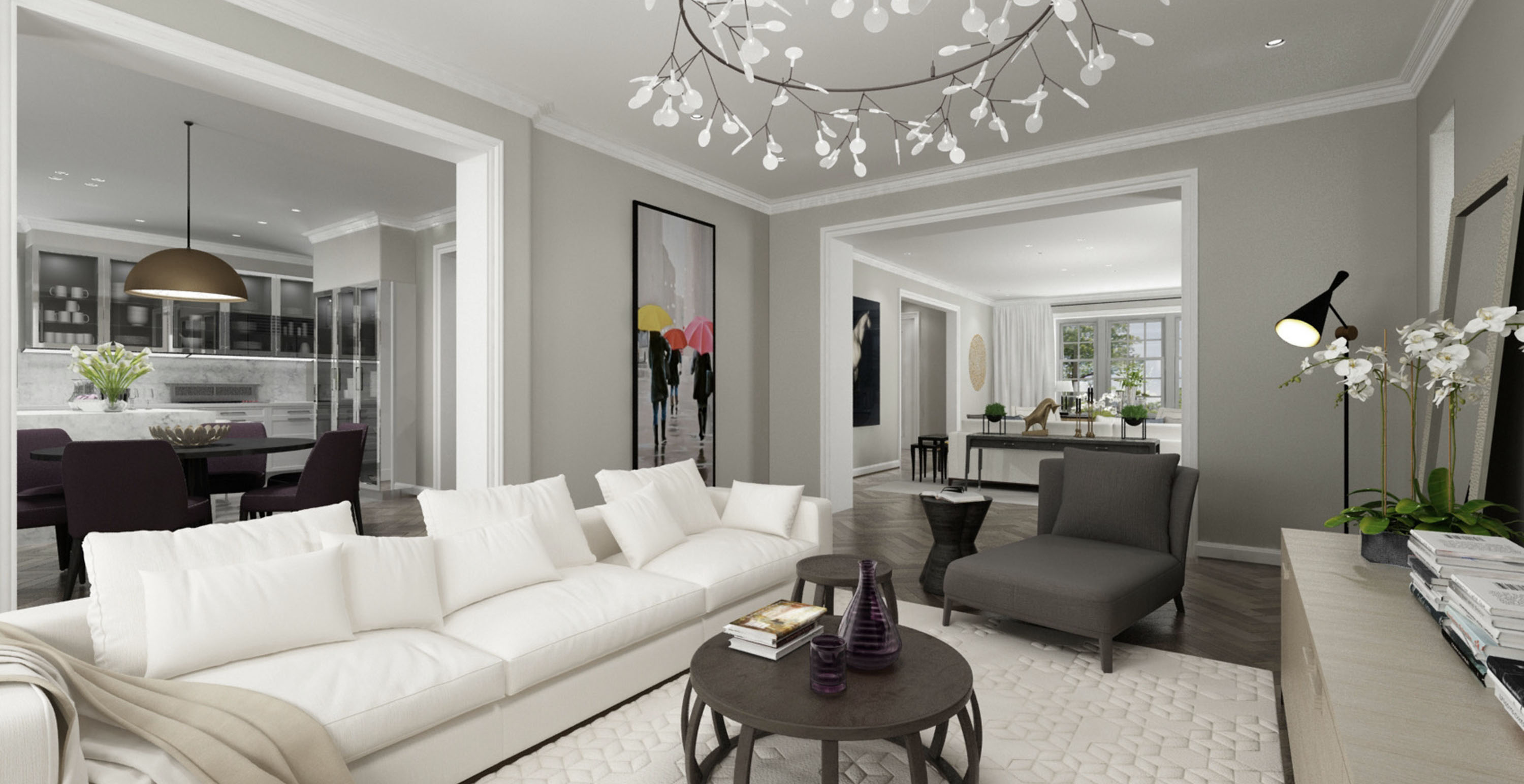 Dimitra Chrona 1291 Redpath Crescent Historic Residence in Montreal schema design redpath crescent westmount montreal interior design 3d visualization 5