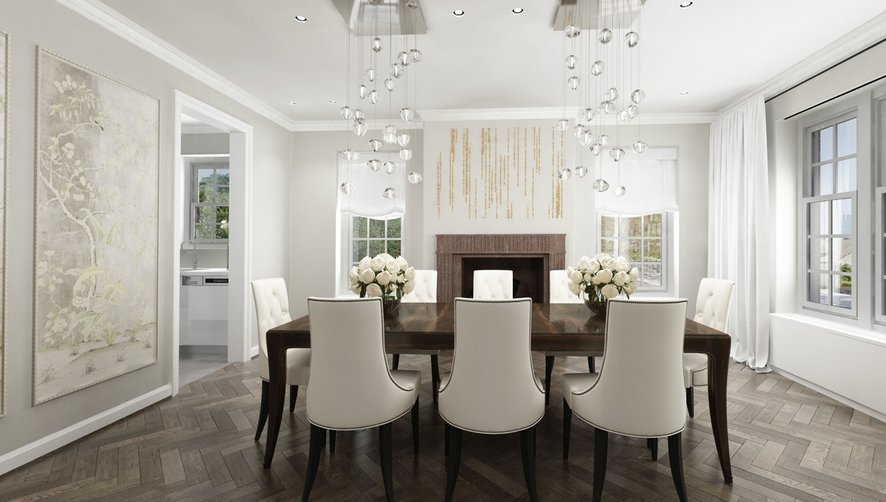 Dimitra Chrona 1291 Redpath Crescent Historic Residence in Montreal schema design redpath crescent westmount montreal interior design 3d visualization 9