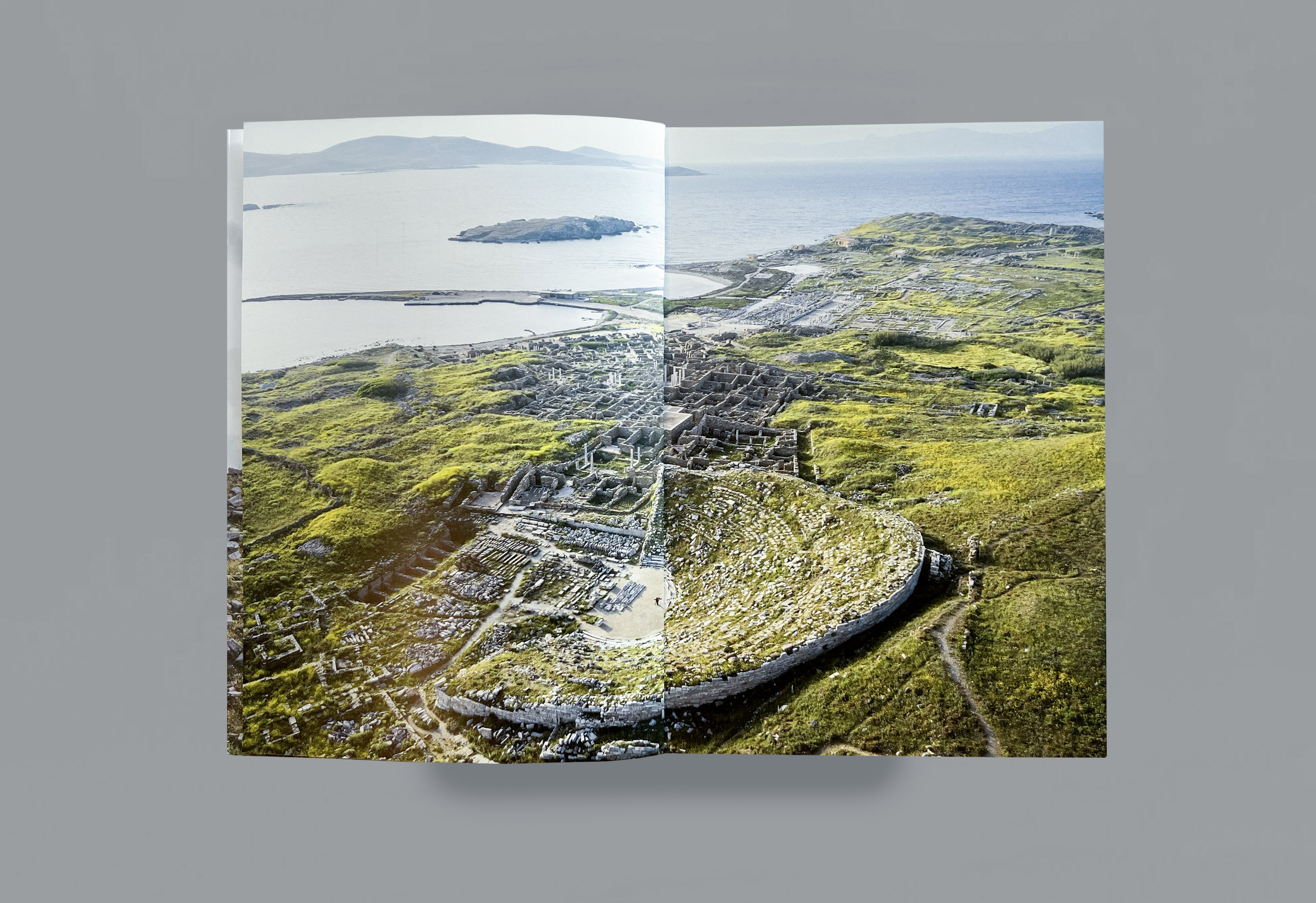 Dimitra Chrona ANTONY GORMLEY Sight Catalogue schema design NEON Sight Antony Gormley Delos Hellenic Ministry Culture exhibition catalogue 3