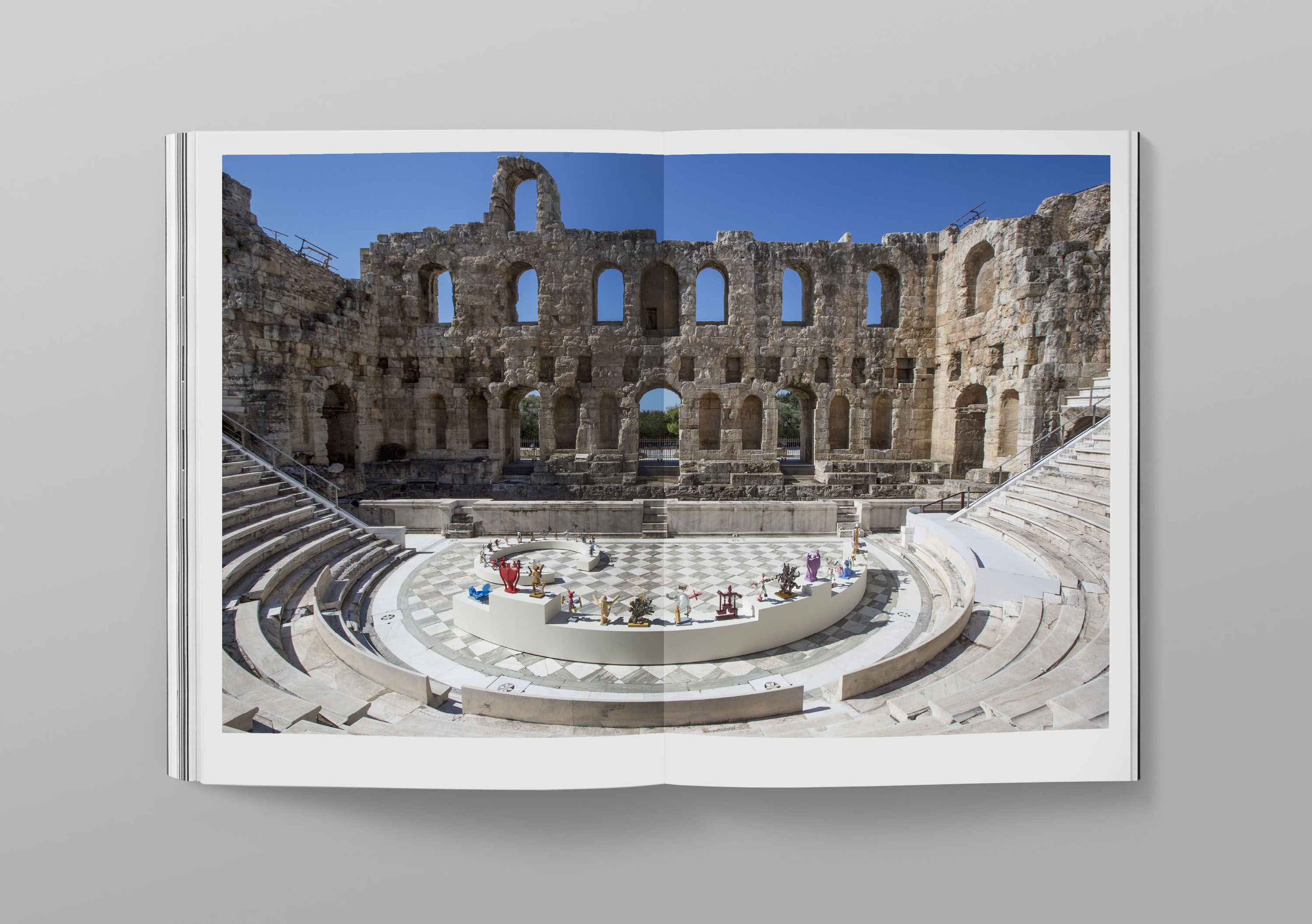 Dimitra Chrona Dionysis Kavallieratos schema design neon Dionysis Kavallieratos Exhibition athens festival Odeon Herodes Atticus 10