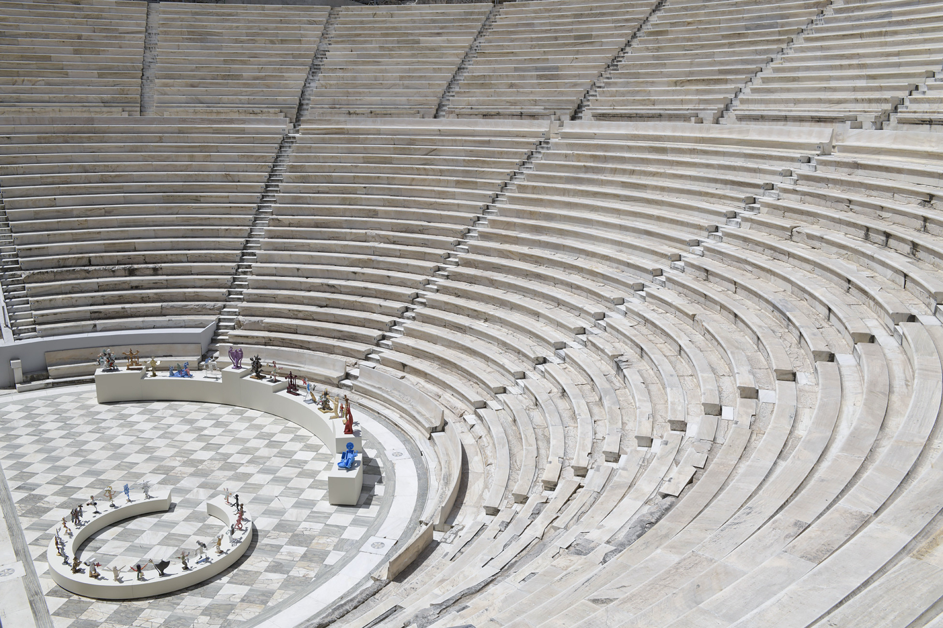Dimitra Chrona Dionysis Kavallieratos schema design neon Dionysis Kavallieratos Exhibition athens festival Odeon Herodes Atticus 4