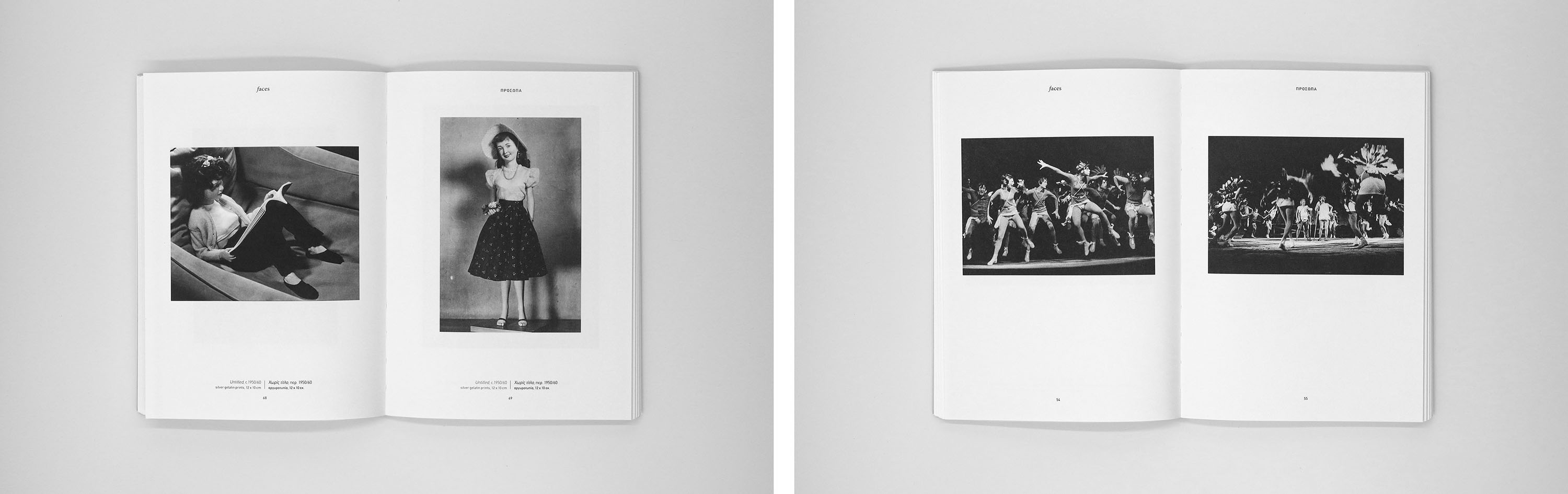 Dimitra Chrona Faces Exhibition Catalogue schema design faces exhibition onassis cultural center sgt 9