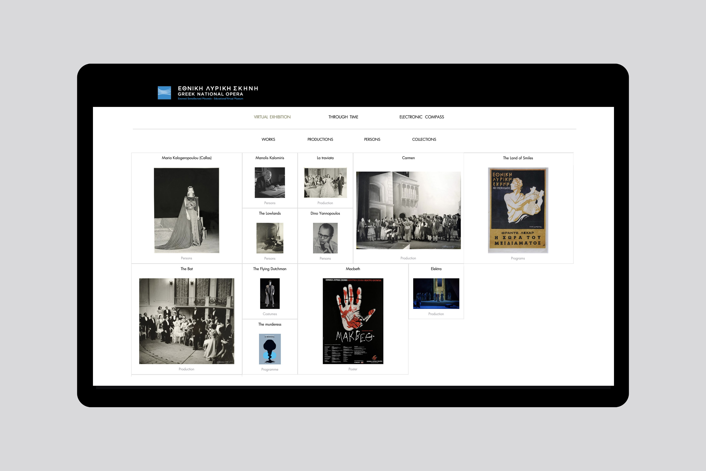 Dimitra Chrona Greek National Opera schema design greek national opera virtual museum online 3