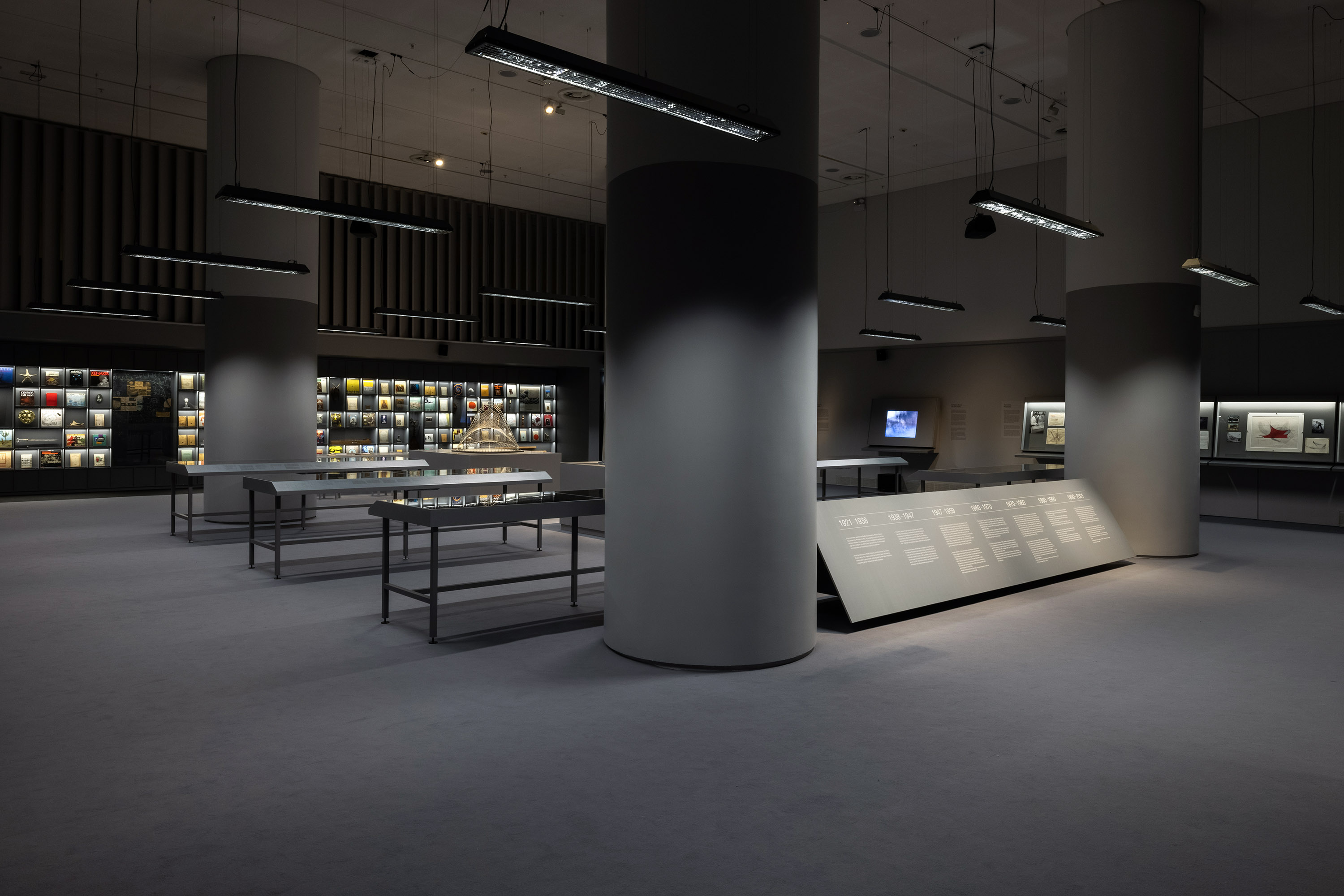 Dimitra Chrona Iannis Xenakis exhibitions schema design EMST Museum of Contemporary Art Athens Iannis Xenakis Sonic Odysseys Philharmonie de Paris exhibition 2
