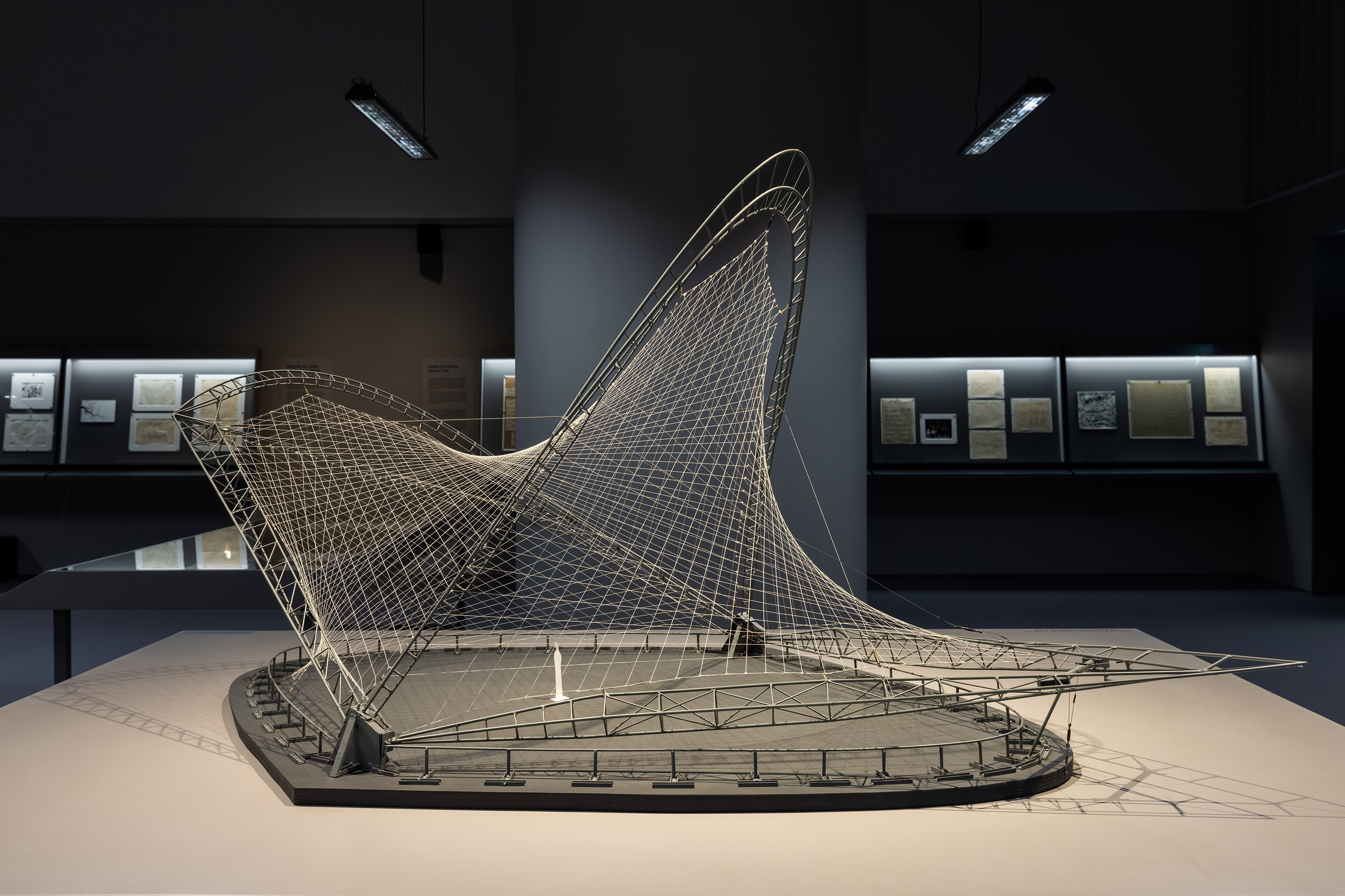 Dimitra Chrona Iannis Xenakis exhibitions schema design EMST Museum of Contemporary Art Athens Iannis Xenakis Sonic Odysseys Philharmonie de Paris exhibition 3