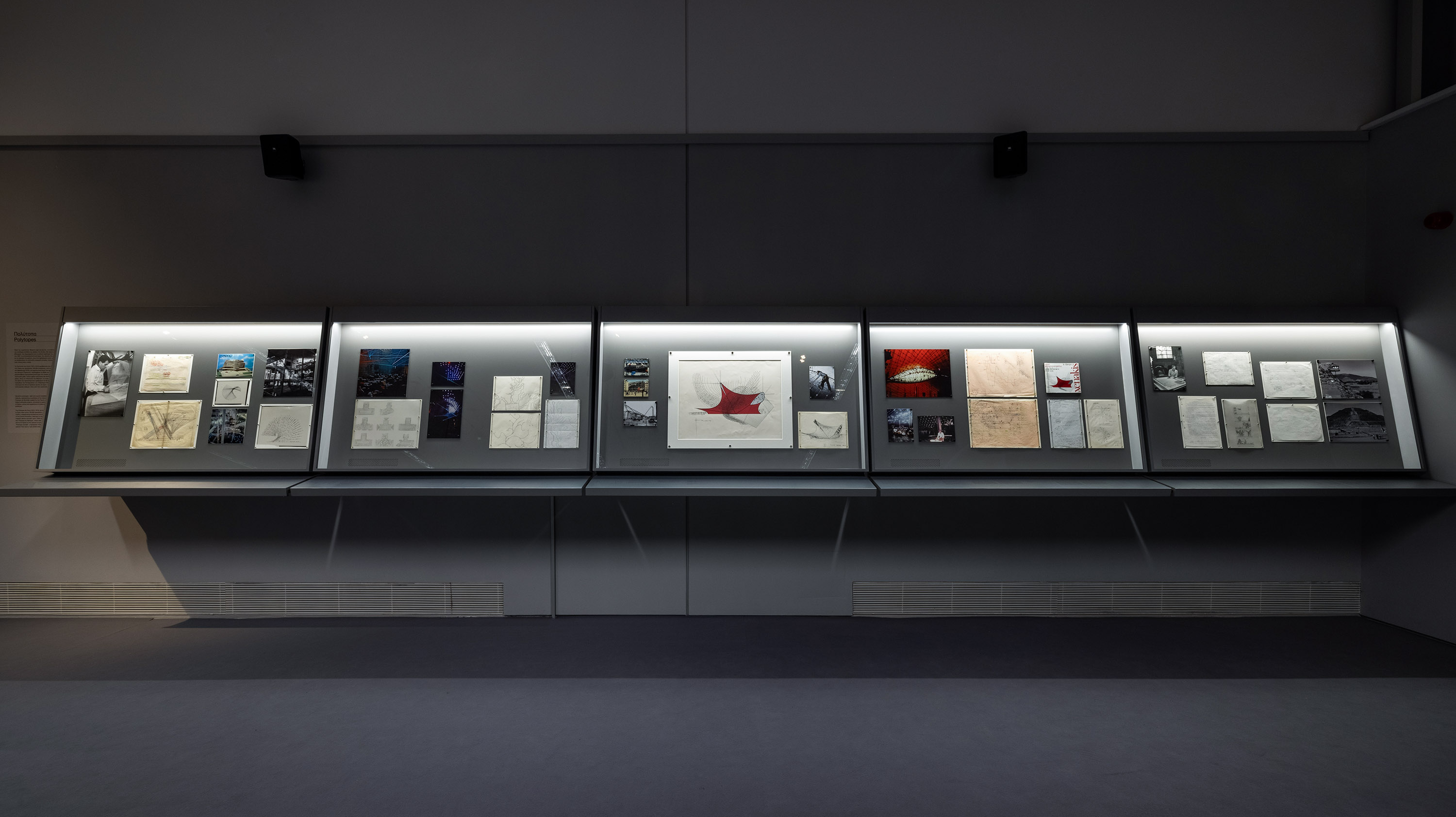 Dimitra Chrona Iannis Xenakis exhibitions schema design EMST Museum of Contemporary Art Athens Iannis Xenakis Sonic Odysseys Philharmonie de Paris exhibition 7