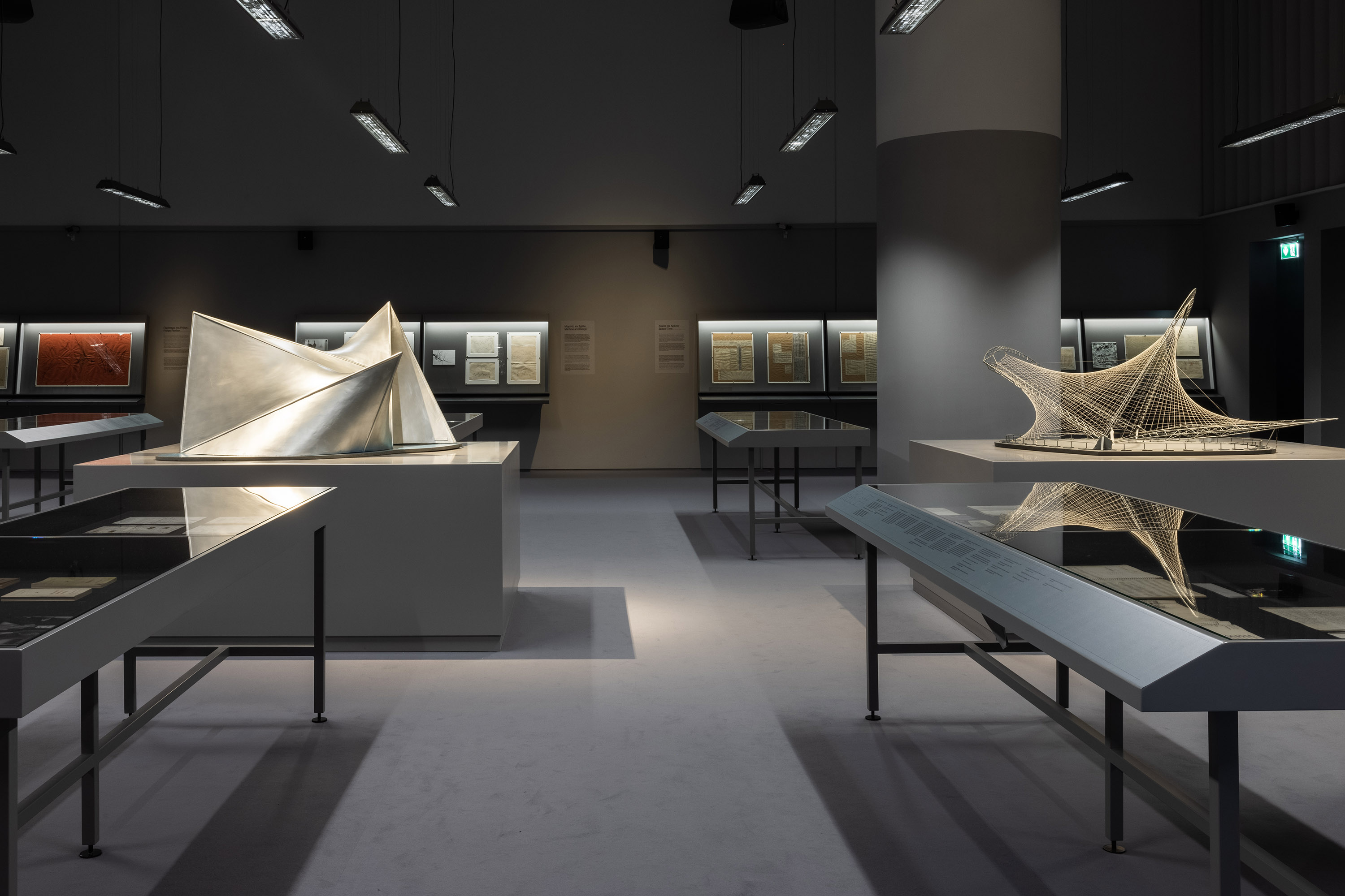 Dimitra Chrona Iannis Xenakis exhibitions schema design EMST Museum of Contemporary Art Athens Iannis Xenakis Sonic Odysseys Philharmonie de Paris exhibition 8