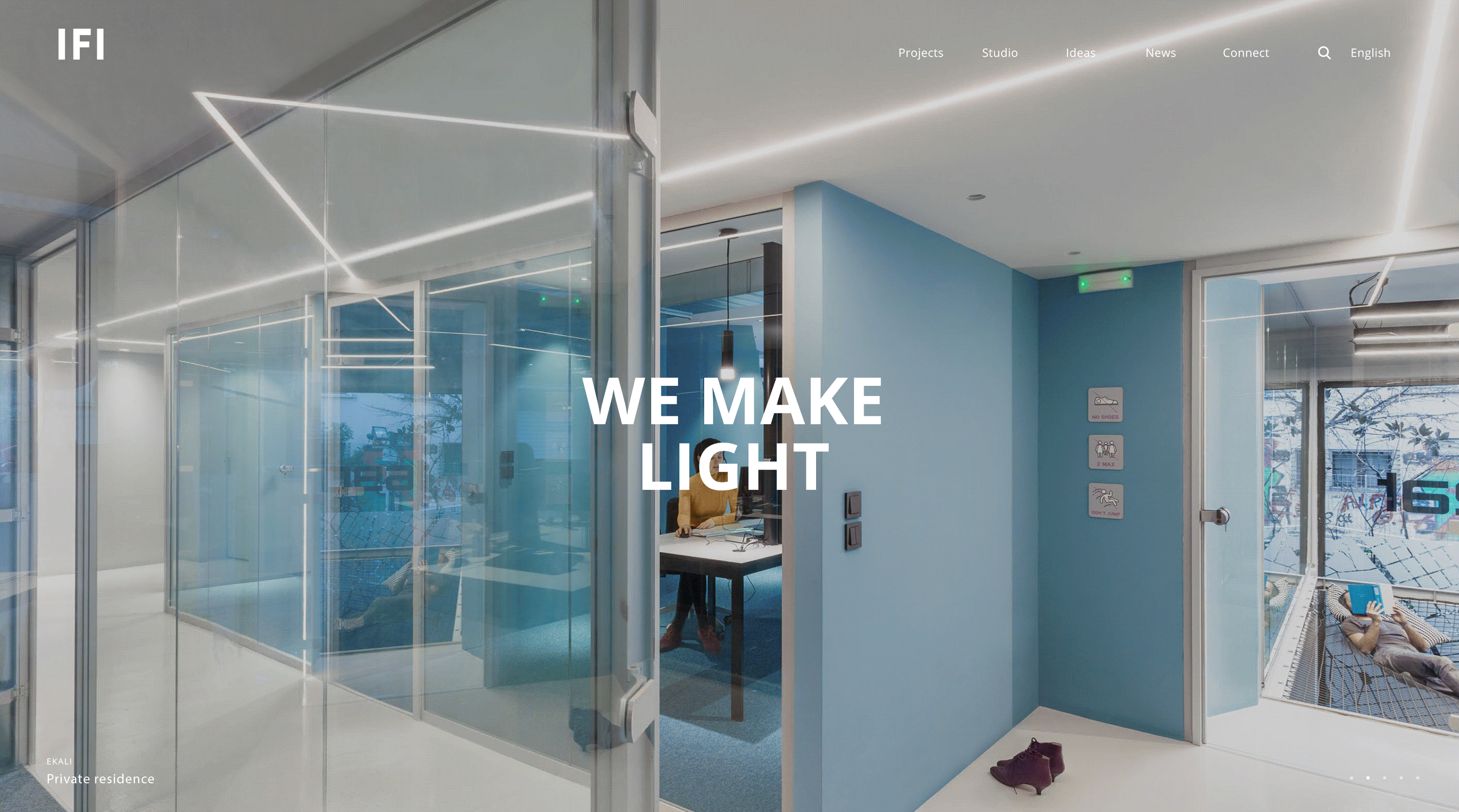 Dimitra Chrona IFI Lighting Digital schema design ifi lighting digital website 1