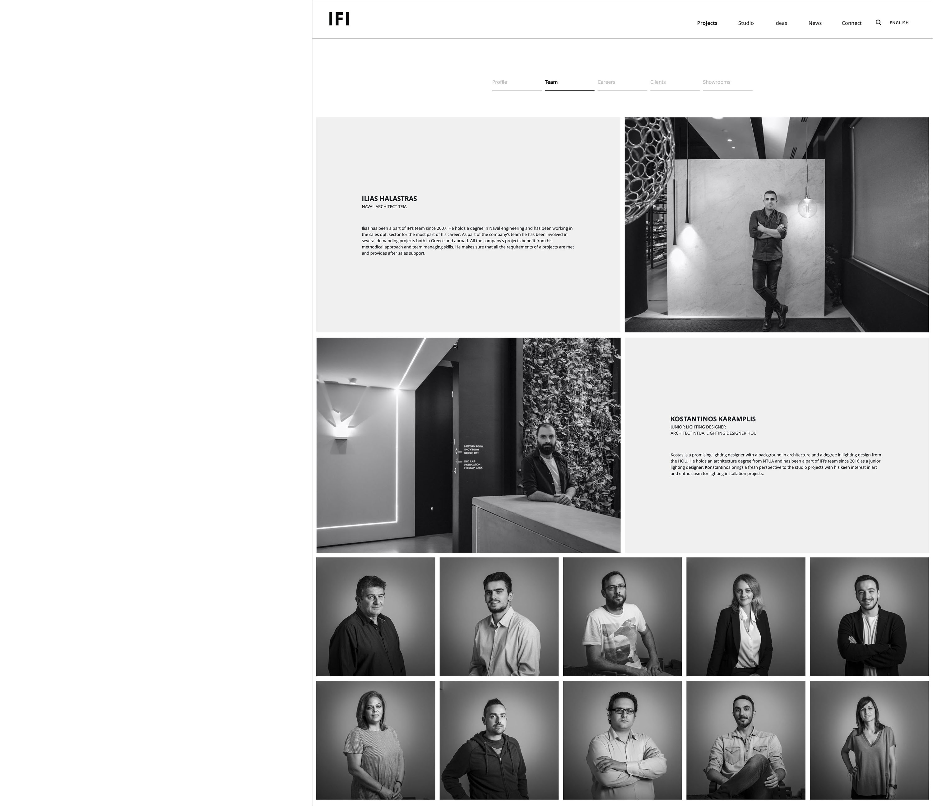 Dimitra Chrona IFI Lighting Digital schema design ifi lighting digital website 13