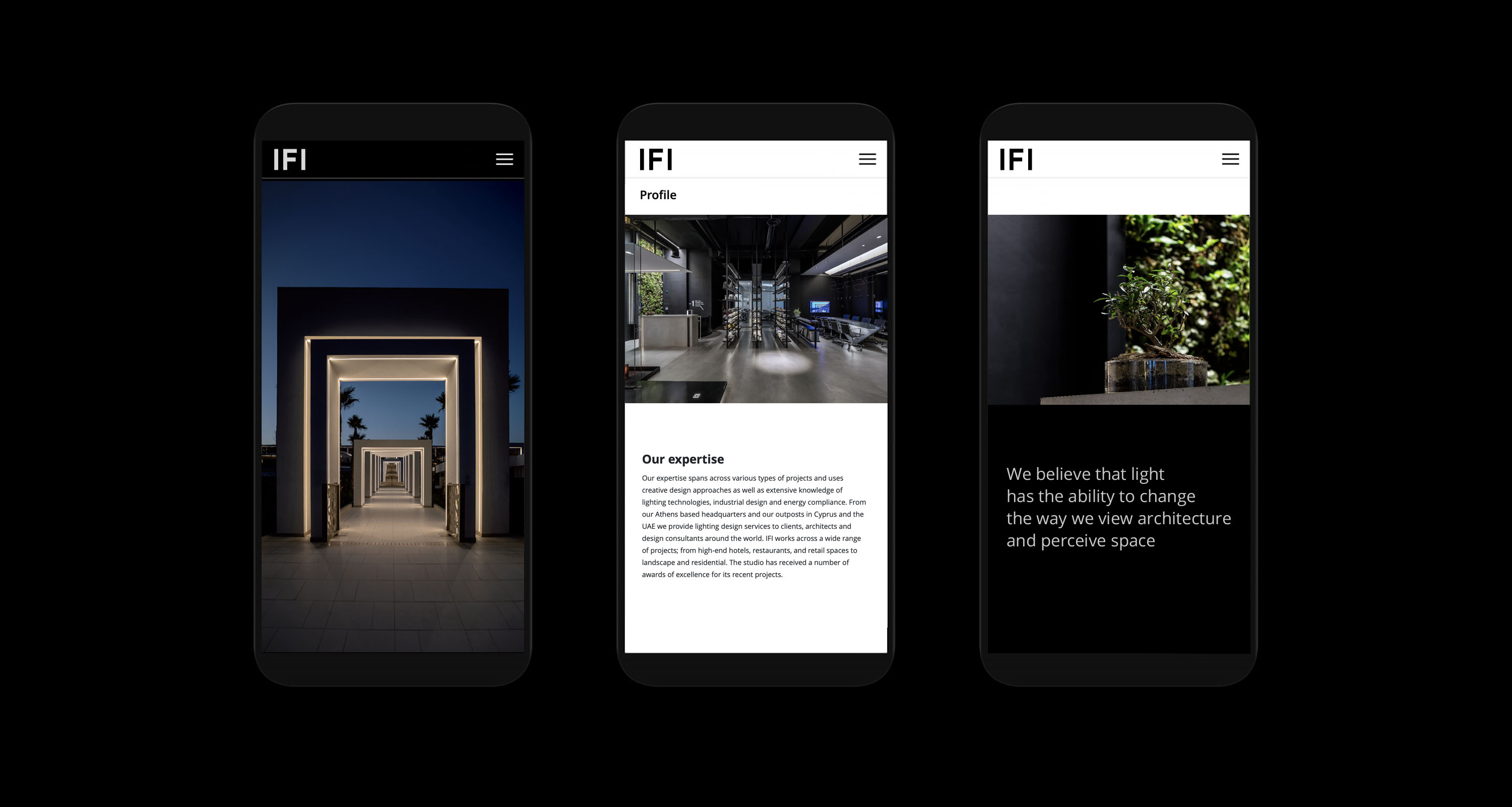 Dimitra Chrona IFI Lighting Digital schema design ifi lighting digital website 2