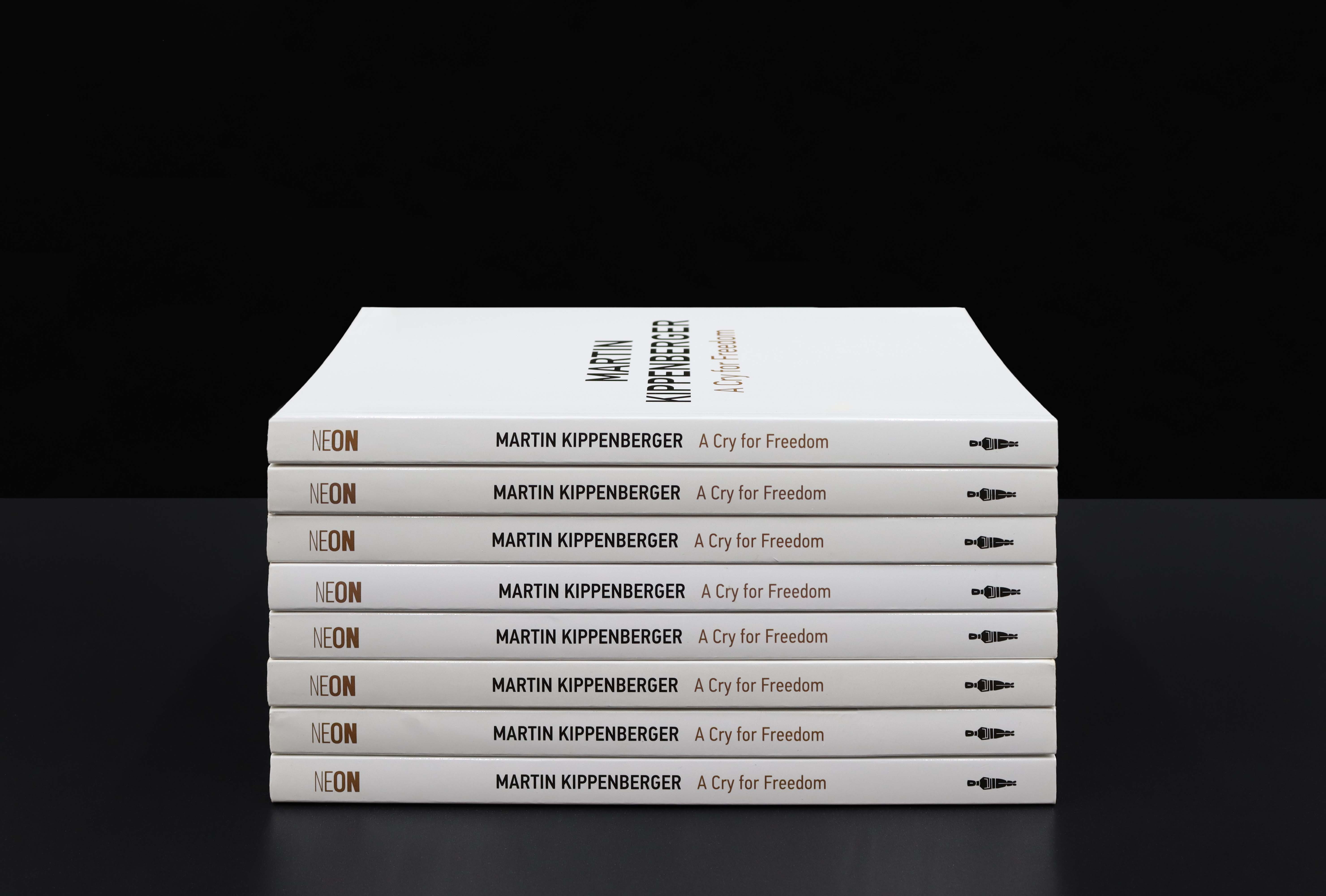 Dimitra Chrona Martin Kippenberger Exhibition Catalogue schema design neon museum cycladic art martin kippenberger a cry for freedom exhibition catalogue 1