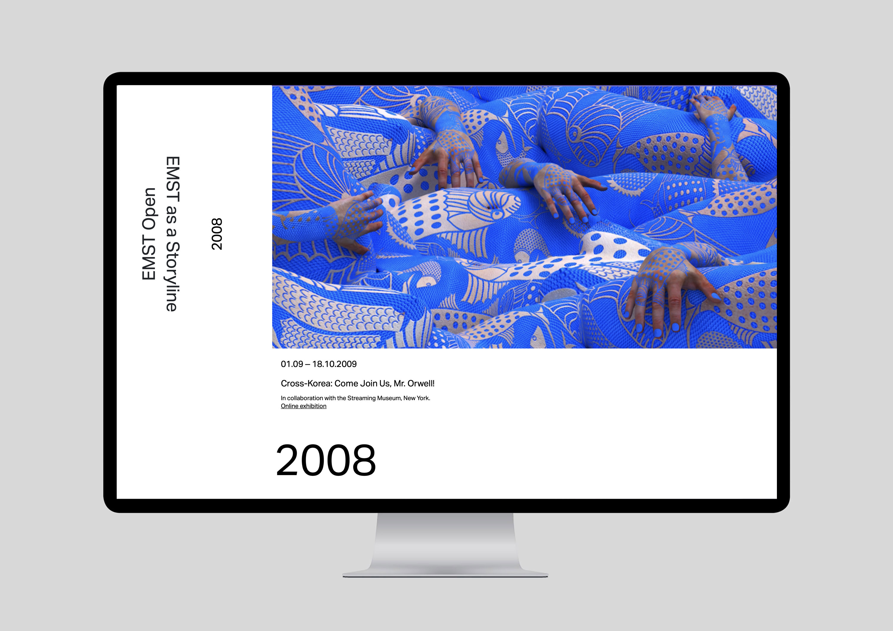Dimitra Chrona National Museum of Contemporary Art Timeline schema design national museum of contemporary art emst website digital timeline 3